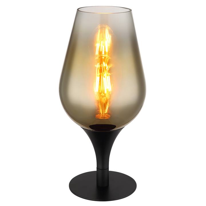 Stolná lampa LAVUS III čierna/zlatá 1