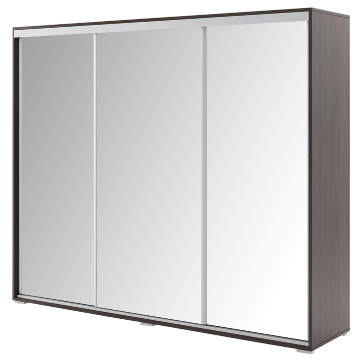 Šatníková skriňa LAYS 11 čokoládová, šírka 250 cm 1