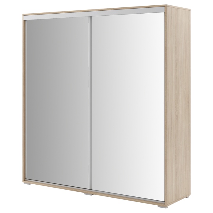 Šatníková skriňa LAYS 1 dub sonoma, šírka 100 cm, výška 215 cm 1