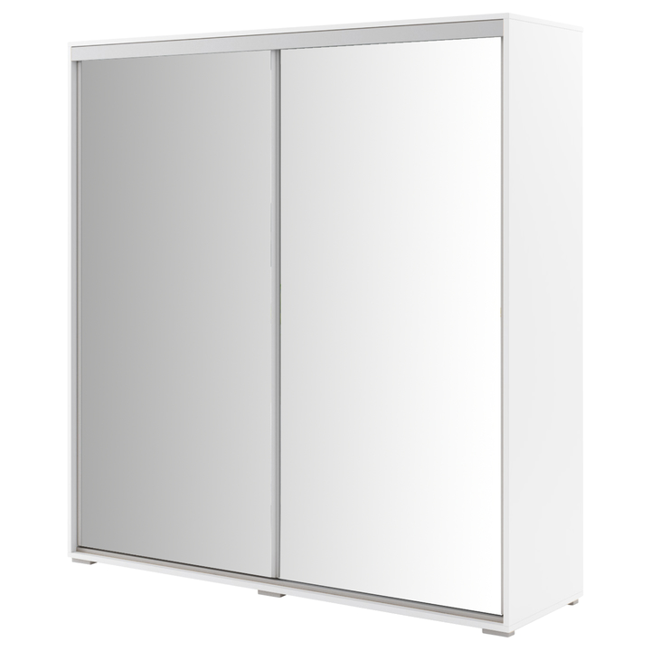 Šatníková skriňa LAYS 2 biela, šírka 230 cm, výška 245 cm 1