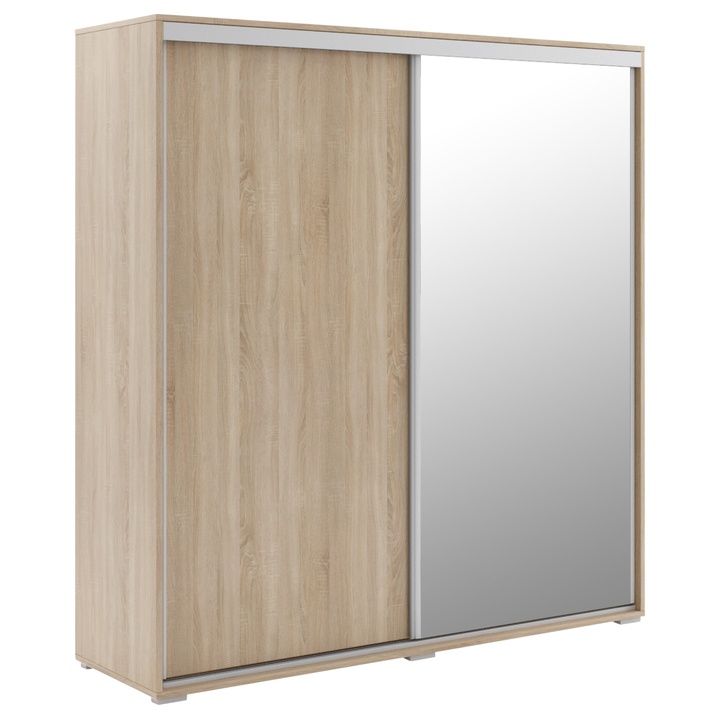 Šatníková skriňa LAYS 5 dub sonoma, šírka 175 cm, výška 245 cm 1