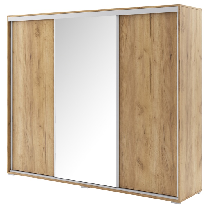 Šatníková skriňa LAYS 9 dub craft, šírka 250 cm 1