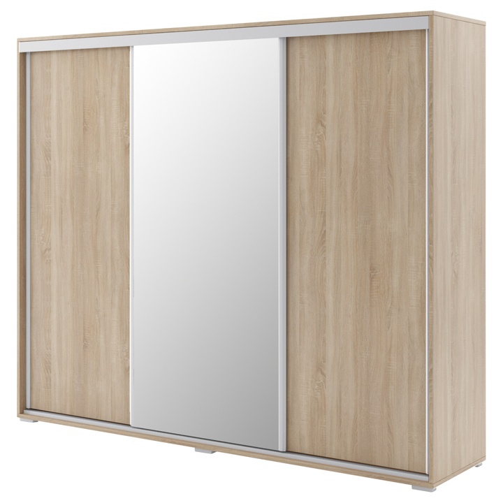 Šatníková skriňa LAYS 9 dub sonoma, šírka 250 cm 1