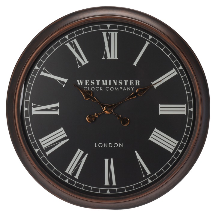 Nástenné hodiny LAYTON priemer 76 cm 1
