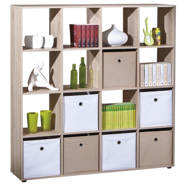 Regál LEANA 16 dub sonoma 1