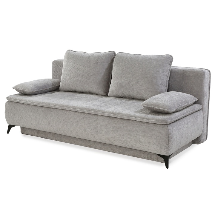 Pohovka LEANDRO svetlosivá 1