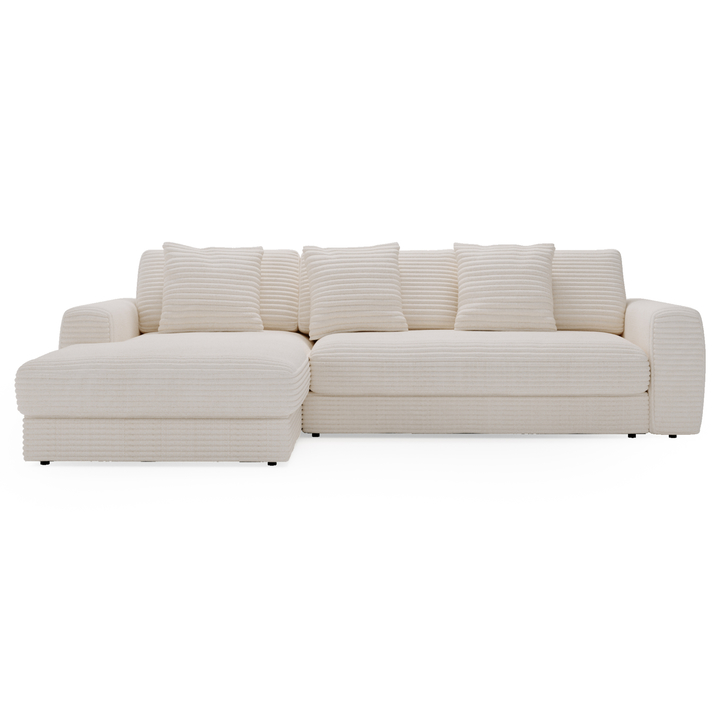 Sedacia súprava LEANNE ľavá, krémová 1