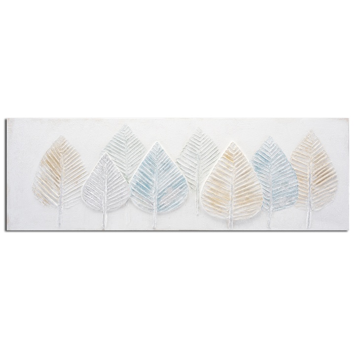 Obraz LEAVES III 150x50 cm, viacfarebná 1