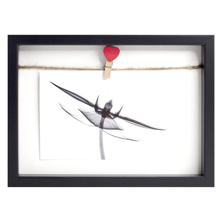 Fotorámik so štipcom LEMUEL I čierna, 15x21 cm 1