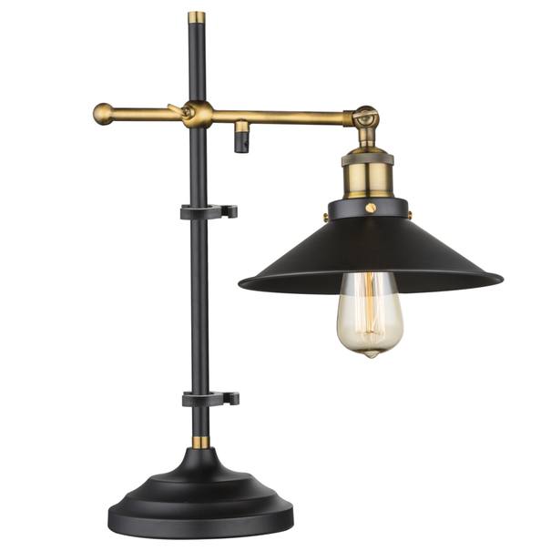 Stolná lampa LENIUS 2 mosadz/čierna 1