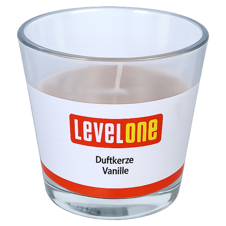 Vonná sviečka  LEVEL ONE vanilka 1