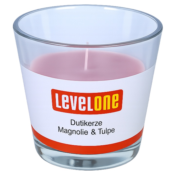 Vonná sviečka LEVEL ONE magnólia a tulipán 1