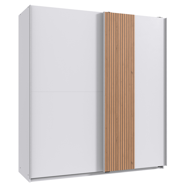 Šatníková skriňa LEXIE biela 1