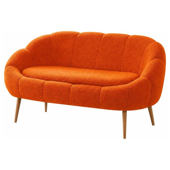 Pohovka LIDA 5 oranžová 1