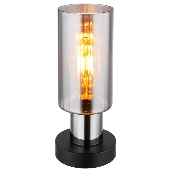Stolná lampa LIDARIA čierna 1