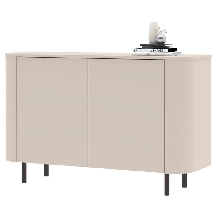Komoda LIDO 2DV kašmír, výška 83 cm 1