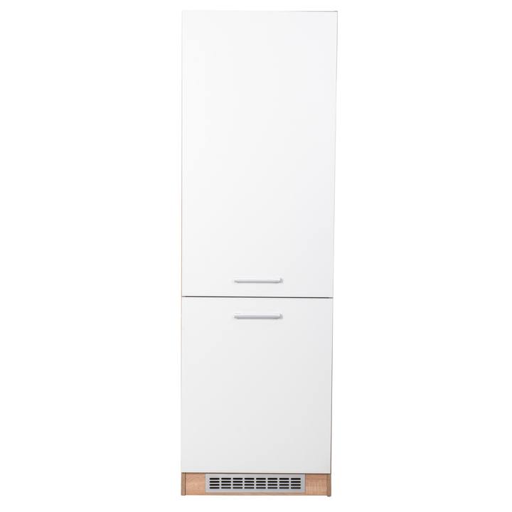 Vysoká skriňa LIGHT 60 biela/dub sonoma 1