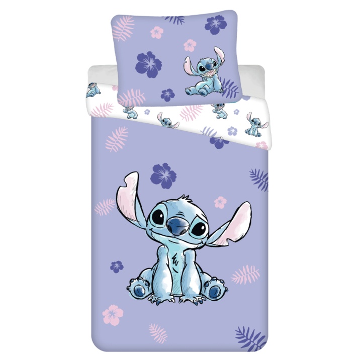 Posteľná bielizeň LILO A STITCH viacfarebná, 70x90 a 140x200 cm 1