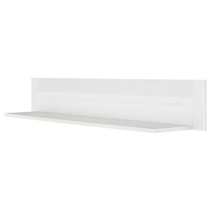 Nástenná polica LIMA pínia/biela, šírka 146 cm 1