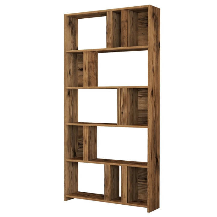 Regál/knižnica LIMA orech 1