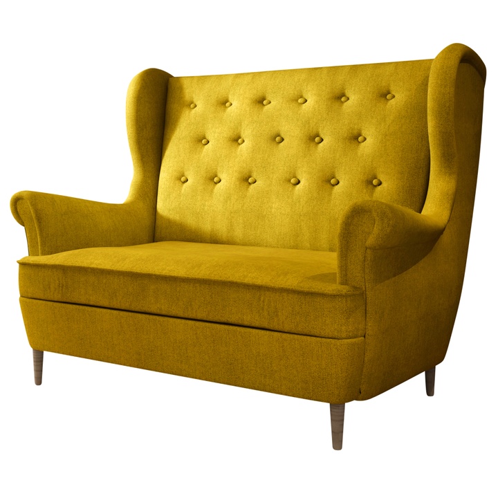 Pohovka LINA žltá 1