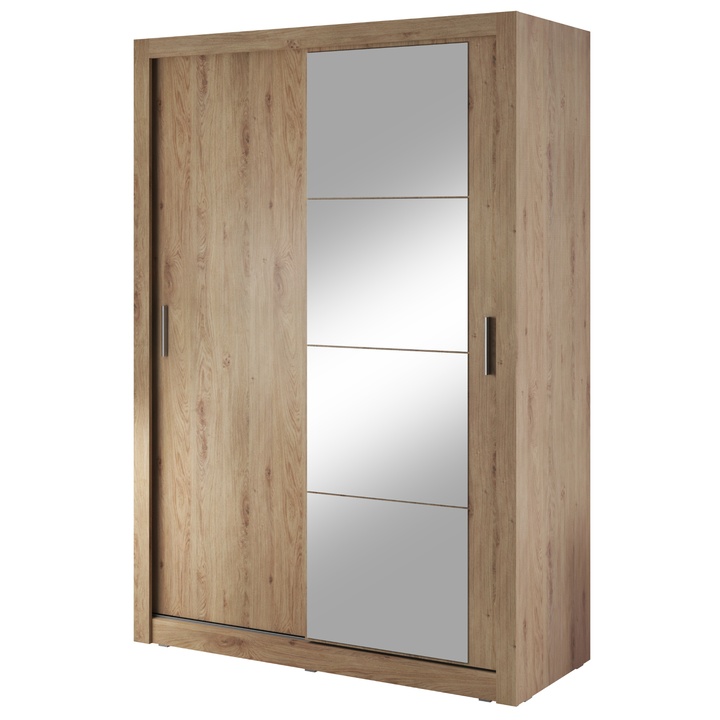 Šatníková skriňa LINDY dub shetland 1