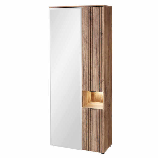 Predsieňová skriňa LINEA dub umbra 1