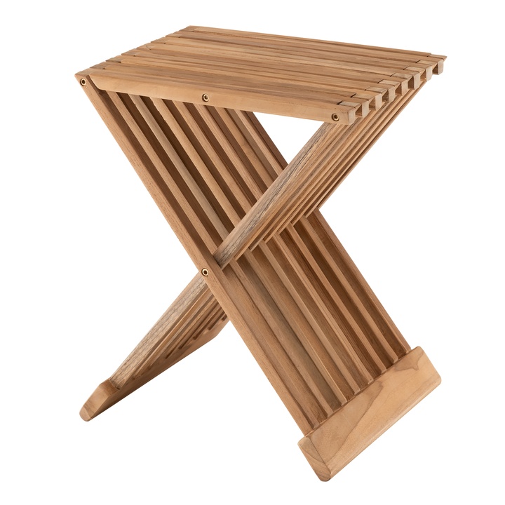 Prístavný stolík LINEA teakové drevo 1