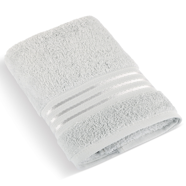 Osuška LÍNIA svetlosivá, 70x140 cm 1