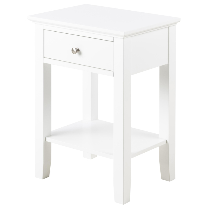 Nočný stolík LINNEA 2 biela 1