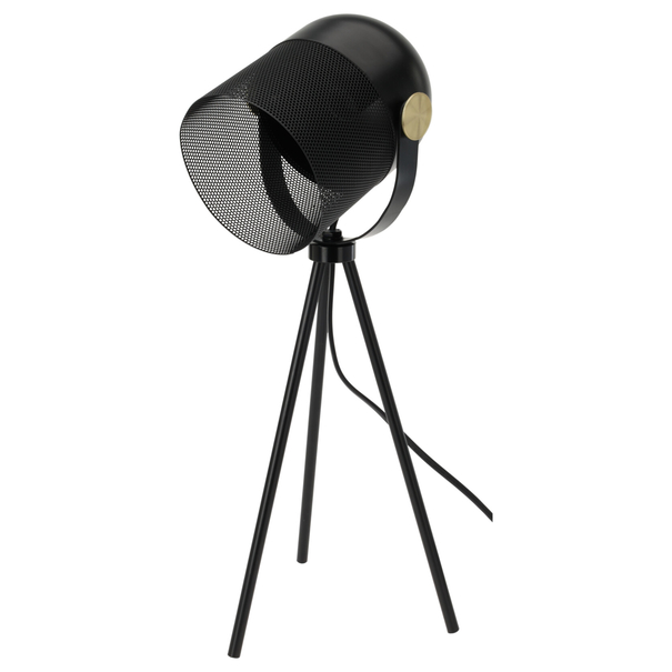 Stolná lampa LINSEY čierna 1
