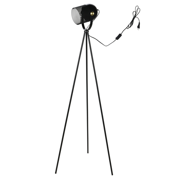 Stojacia lampa LINSEY čierna 1