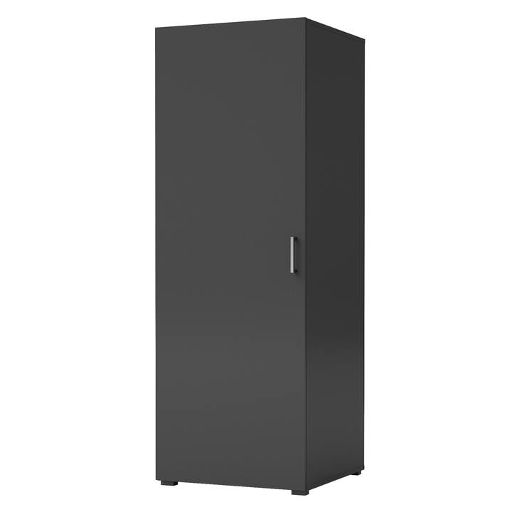 Skriňa na upratovacie pomôcky LIRA 63 čierna 1