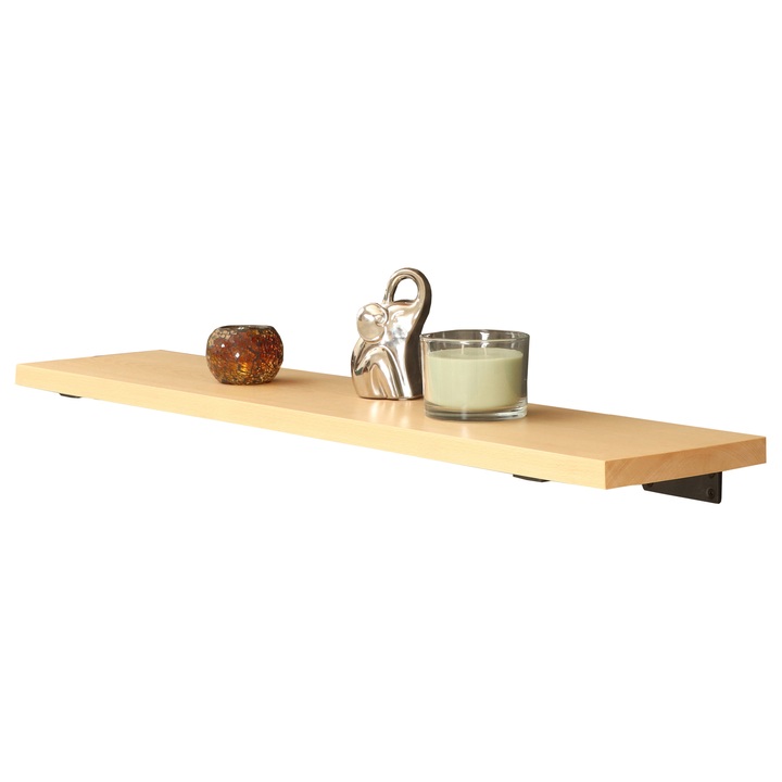 Nástenná polica LISAL buk, šírka 150 cm 1