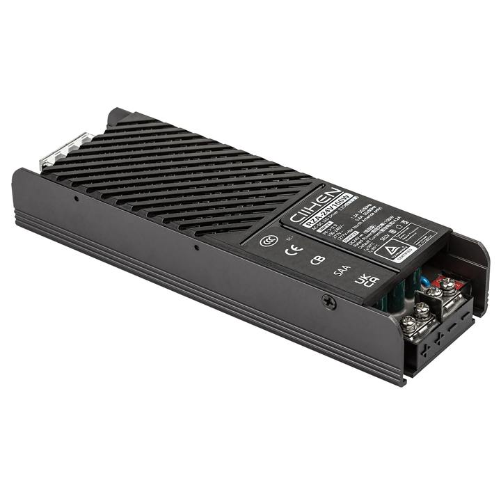 Zapustený zdroj pre koľajnicový systém LITRACK LINE 70206 čierna, 100 W 1