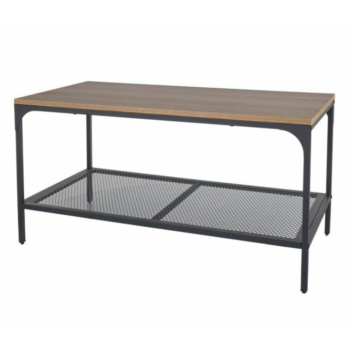 Konferenčný stolík LIX L dub/čierna 1