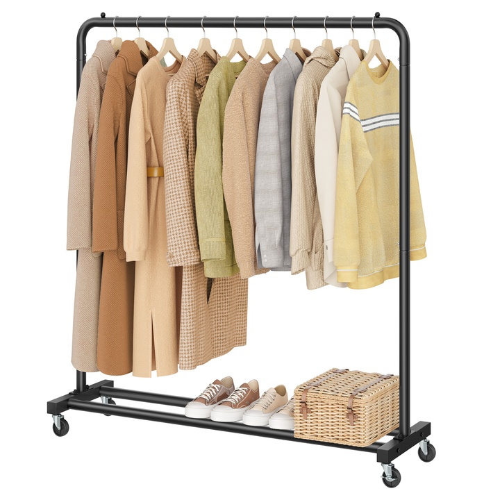 Stojan na šaty LOCKA čierna 1