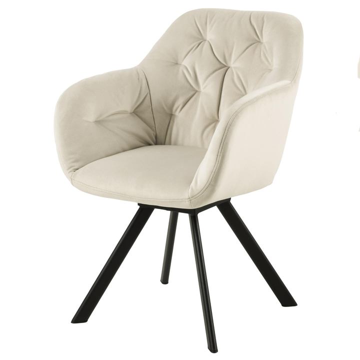 Jedálenská stolička LOLA piesková 1