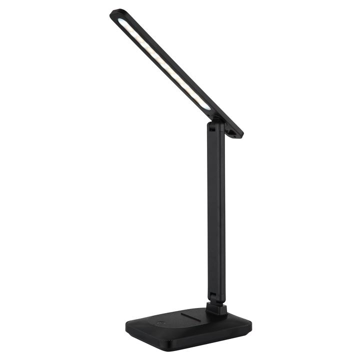 Stolná LED lampa LORNA čierna 1