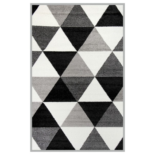 Koberec LOTTO 7 čiernobiela, 100x150 cm 1