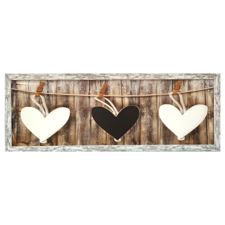 Obraz s rámom LOVE II 90x30 cm 1