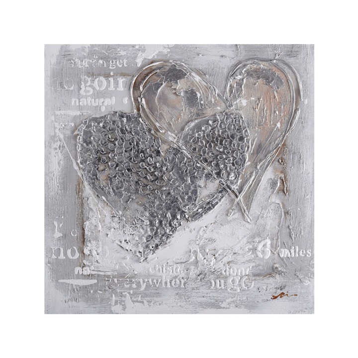 Obraz LOVE 100x100 cm, viacfarebná 1