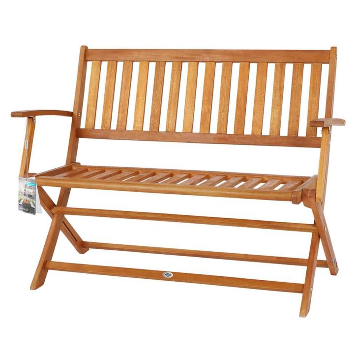 Záhradná lavička LOVELY hnedá 1