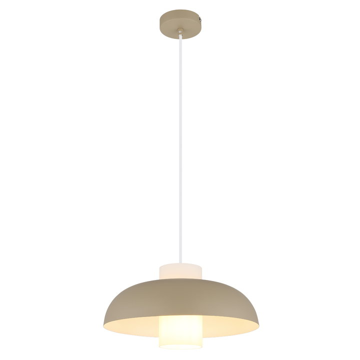 Závesné svietidlo LOWE piesková/biela 1