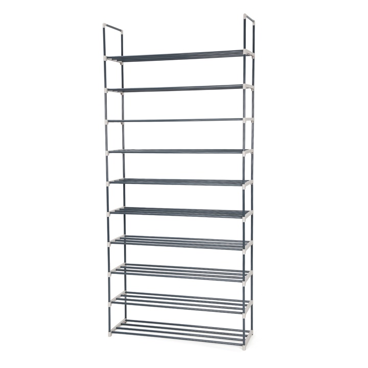 Regál na topánky LSA10G sivá 1