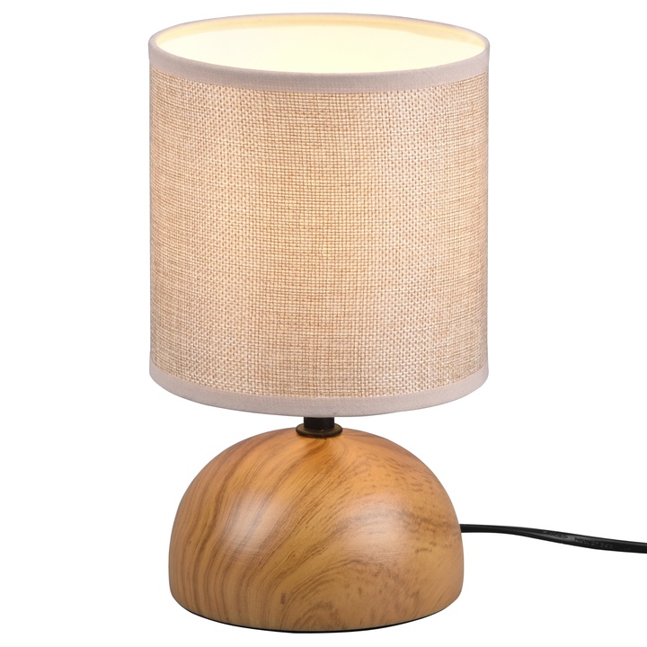 Stolná lampa LUCI béžová/prírodná 1