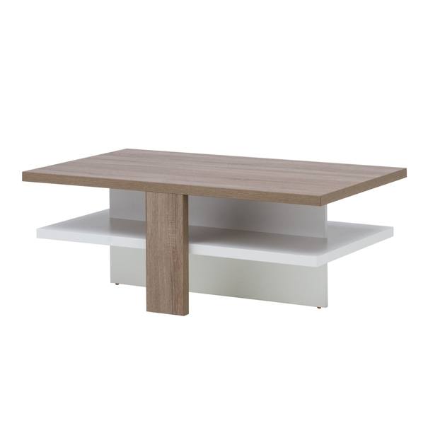 Konferenčný stolík LUCY LI 16 dub sonoma truffel/biela lesk 1