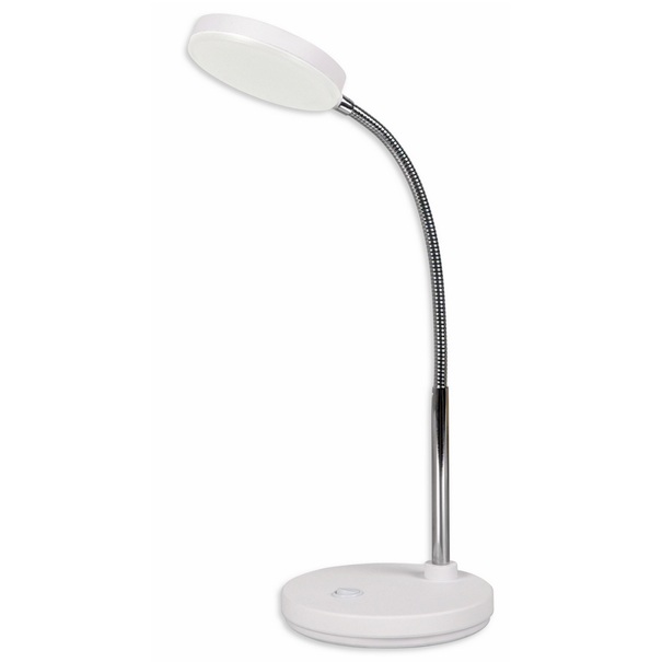 Stolná LED lampa LUCY biela 1
