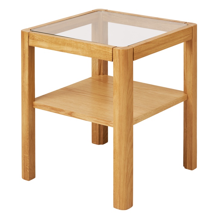 Odkladací stolík LUERMORAN dub 1