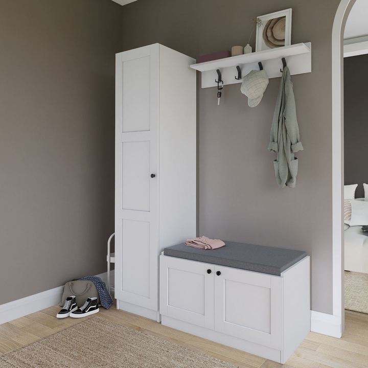 Predsieňová zostava LUKAS biela 1